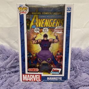 Funko Pop! Comic Book Cover with Case: Marvel - Hawkeye - Target (Exclusive) #32